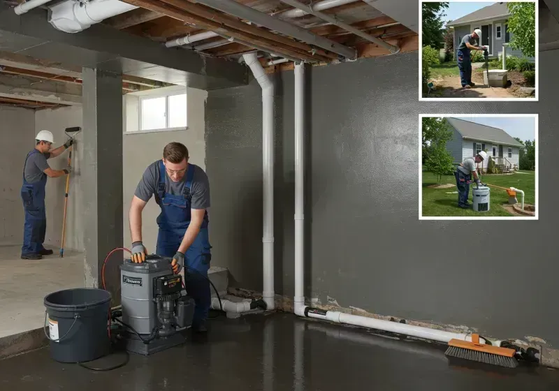 Basement Waterproofing and Flood Prevention process in Cicero, IN